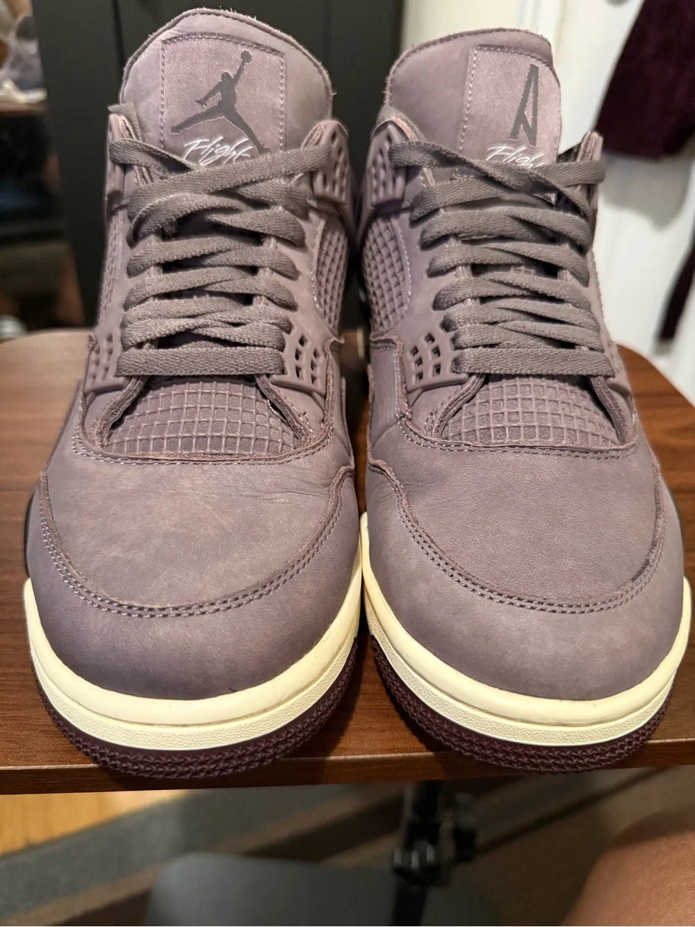 Men's Purple High-Top Athletic Sneakers